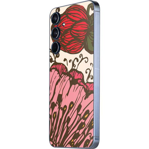Rose Bud Floral Galaxy A35 5G Skin